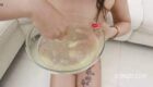 Jureka del Mar drinks huge bowl of piss cocktail and endures 8 DAP positions with anal fistingSZ2669