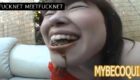 Pretty Asian dyke drinks diarrhea in this scatophile porn