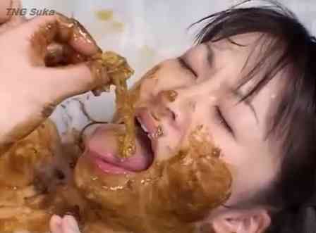 japanese eating shit