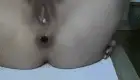 Mature constipated takes huge shit in front of her webcam